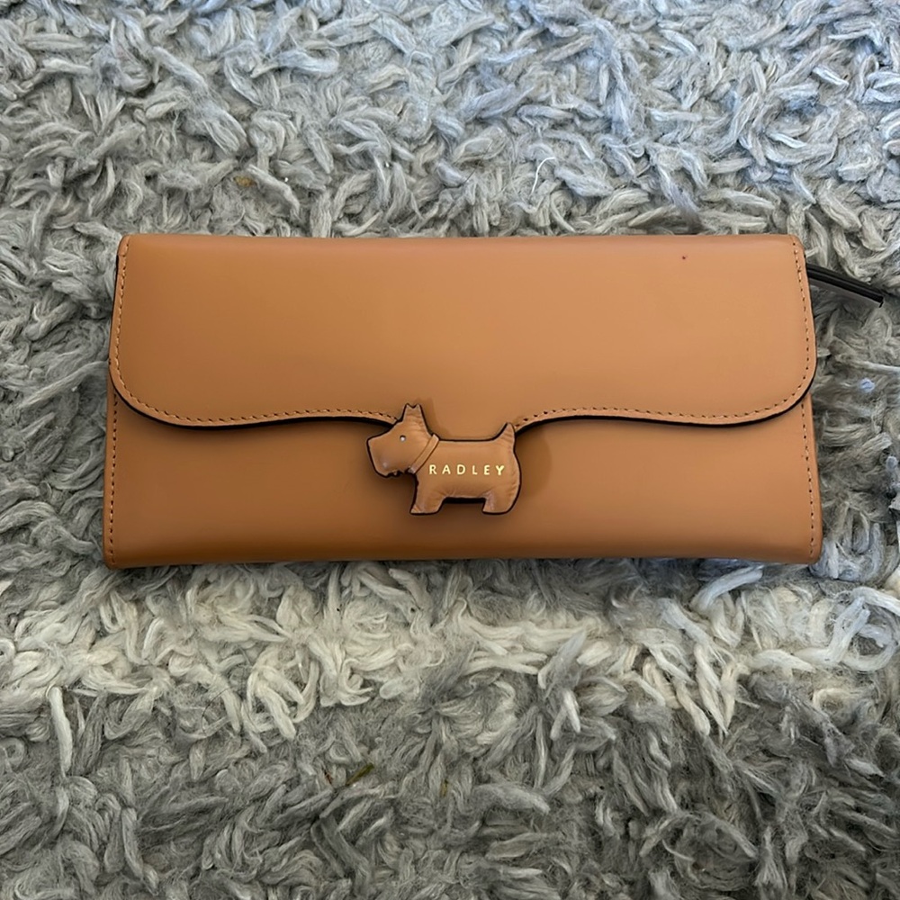 Ridley London British Tan Leather Wallet